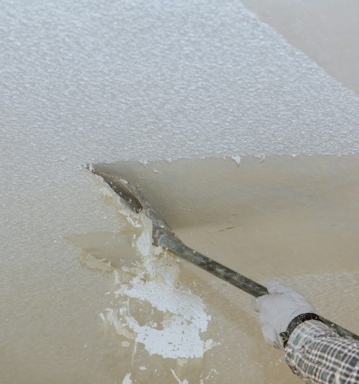 Take off in the popcorn ceiling home wall texture removal ceiling drywall demolition